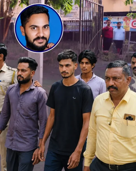 Muslim man identified as Imran Sheikh along with brother. Image Via X.
