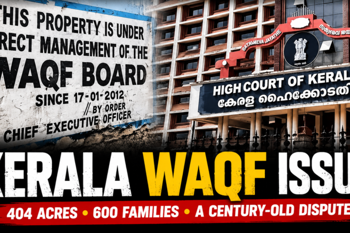 Kerala Waqf Land Dispute Explained: Why 600 Families Are Fighting for 404 Acres in Munambam